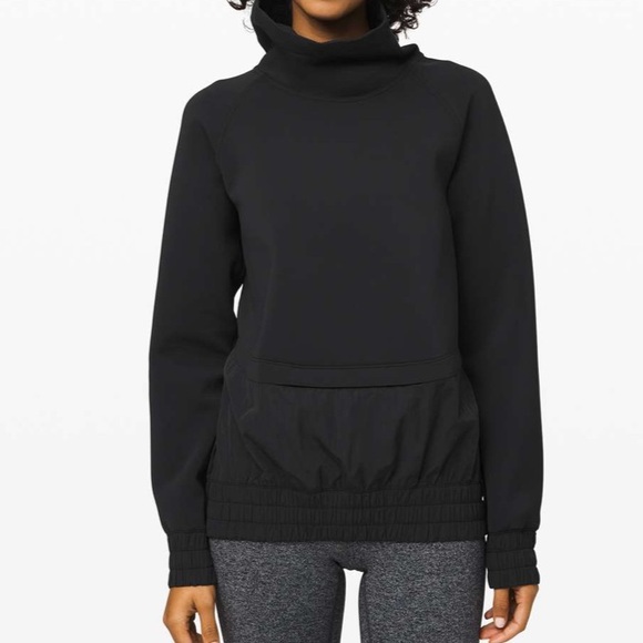 46. Lululemon Power Position Pullover Black - Picture 5 of 7